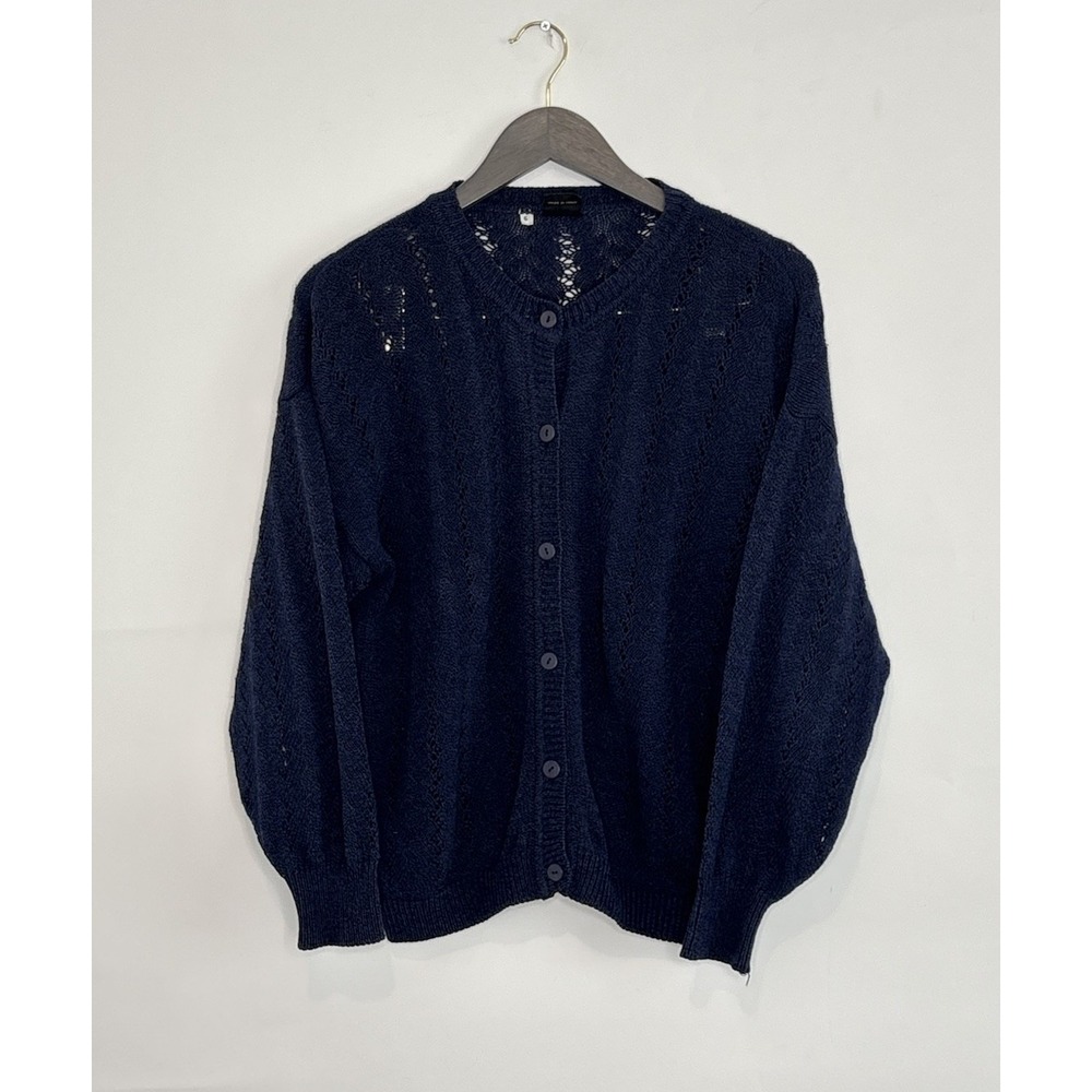 Maglificio Mapier VTG Womens 6 Button Front Knit Cardigan Sweater Italy Academia
